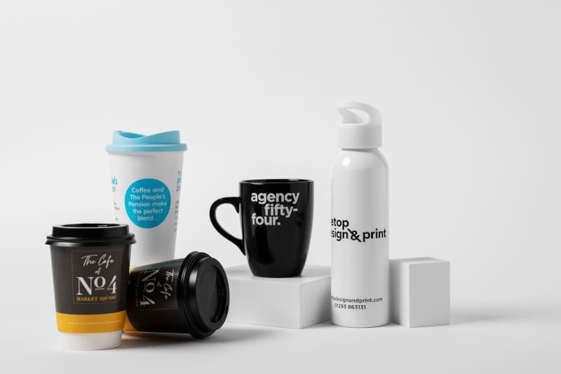 Branded Mugs & Take Away Coffee Cups