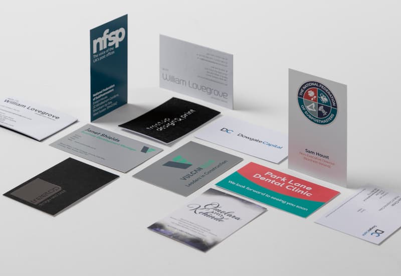 Eco Printing Business Cards