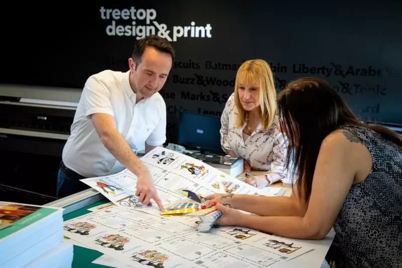 Graphic Design Team Collaboration