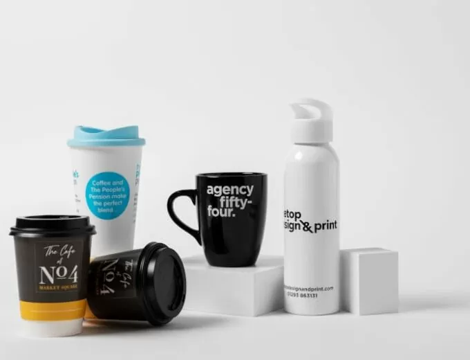 Branded Mugs & Take Away Coffee Cups